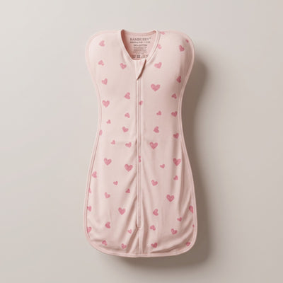 Organic Cotton Hands Up Swaddle Pod – Sweetheart