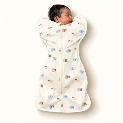 Pack of 3 Cosy Cub, Sweetheart & Cocoa Dot Organic Cotton Hands Up Swaddle Pod Set — placeholder photo
