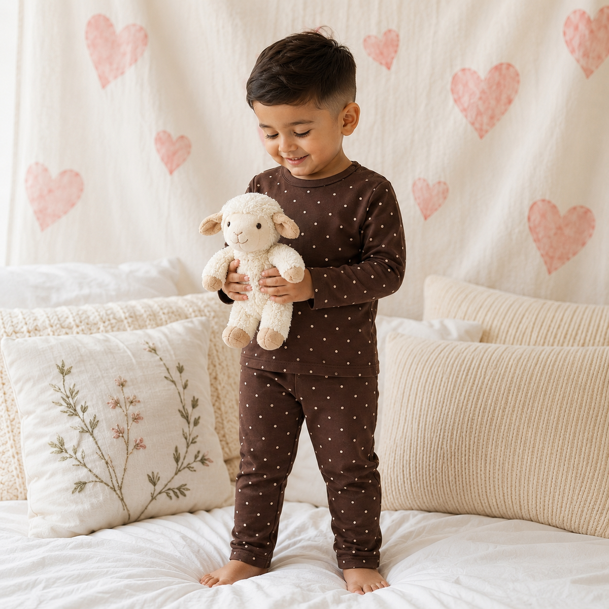 Organic Cotton Payjamas – Cocoa Dot
