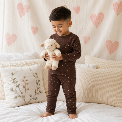 Organic Cotton Payjamas – Cocoa Dot